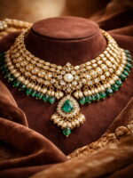 Regal Kundan Heritage Necklace Set - Image 2