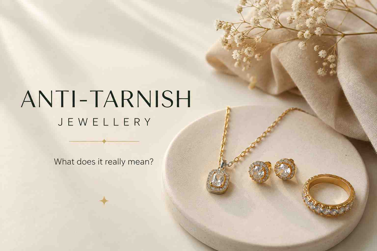 anti tarnish jewellery